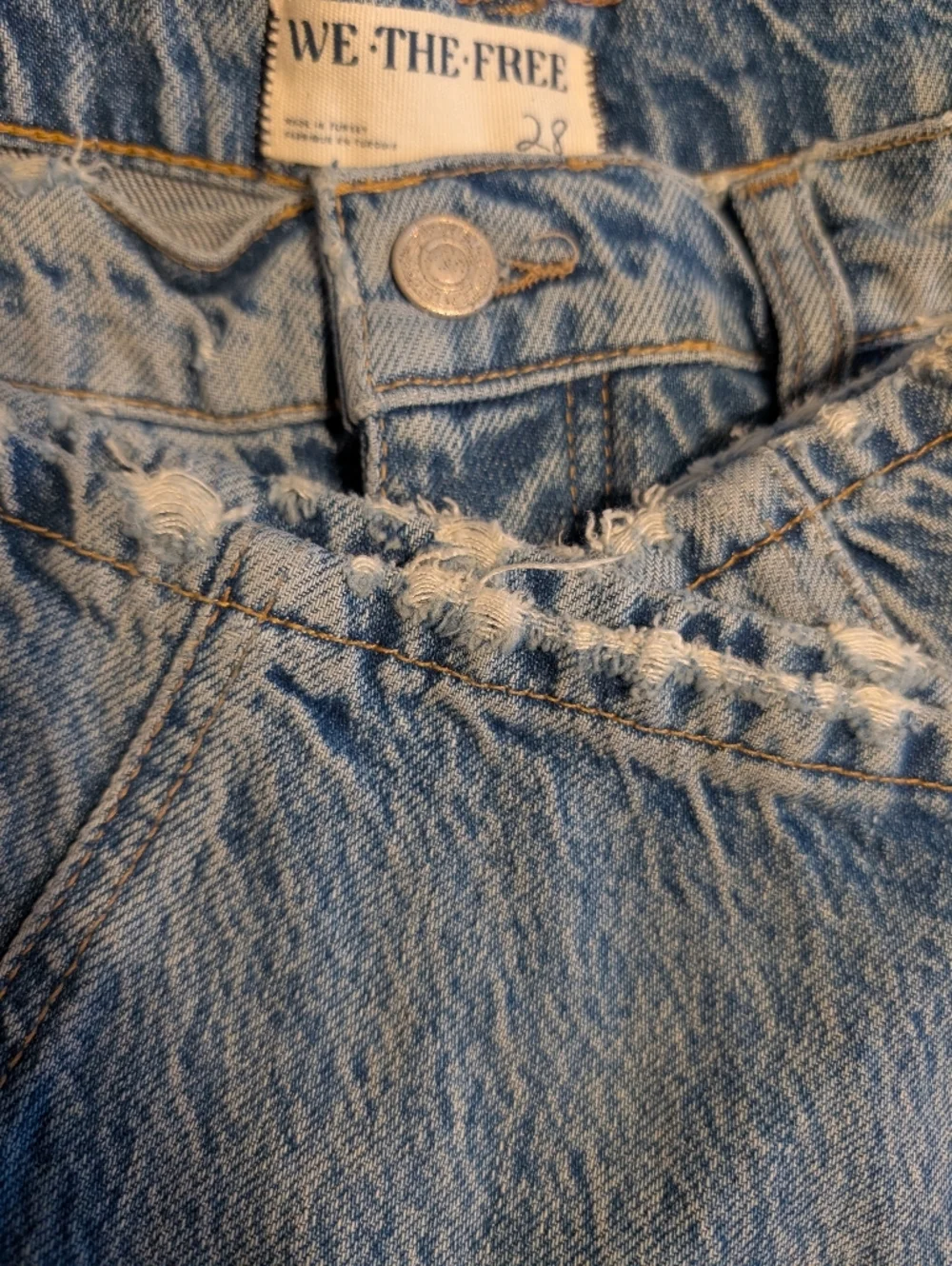 We The Free Lucky You Heart Barrel Jeans *28, nwot.. Gorgeous - Picture 4 of 4
